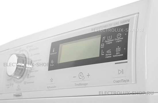 Панель управления стиральной машины Electrolux EWS 1477 FDW
