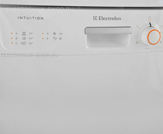 Панель управления отдельно стоящей посудомоечной машины Electrolux ESF 43020