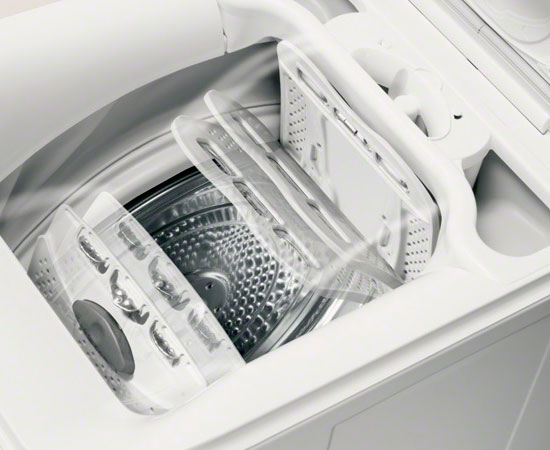 Створки барабана стиральной машины Electrolux с вертикальной загрузкой