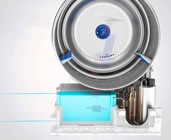 Технология Heat Pump в сушильном автомате Electrolux