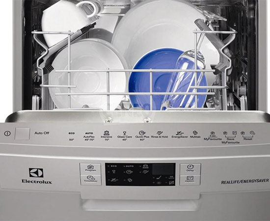 Панель управления отдельно стоящей посудомоечной машины Electrolux ESF 4500 ROS