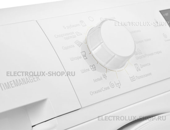 Режимы и программы стиральной машины Electrolux EWS 1064 EDW