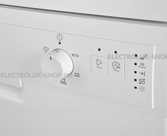 Панель управления отдельно стоящей посудомоечной машины Electrolux ESF 6200 LOW