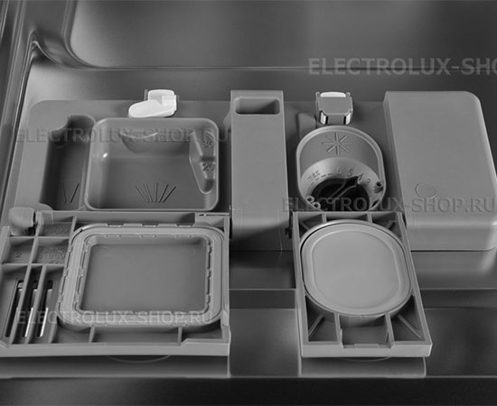Отсек для моющих средств отдельно стоящей посудомоечной машины Electrolux ESF 6200 LOW