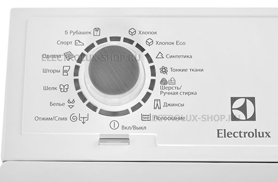 Программы стиральной машины Electrolux EWT 1266 TDW