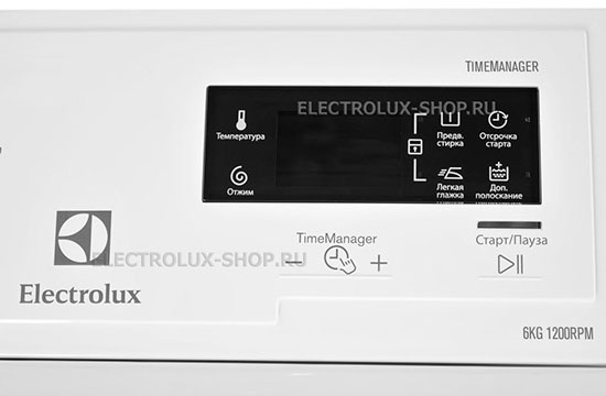 Панель управления стиральной машины Electrolux EWT 1266 TDW