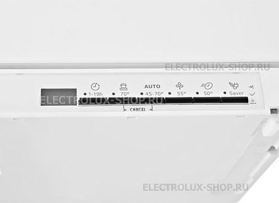 Панель управления компактной посудомоечной машиной Electrolux ESL2450W