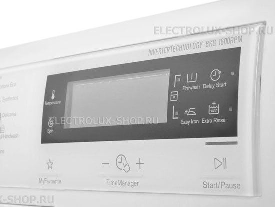 Панель управления стиральной машины Electrolux EWF 1687HDW