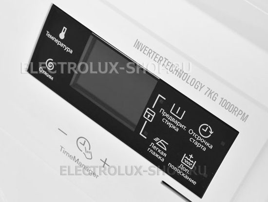 Панель управления стиральной машины Electrolux EWF 1076GDW
