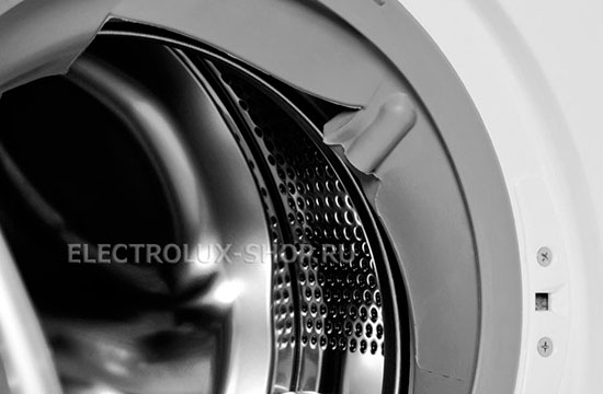 Перфорация барабана встраиваемой стиральной машины Electrolux EWX 147410 W